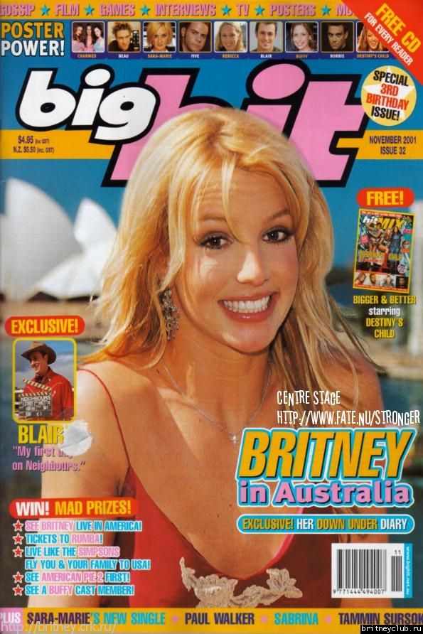 Big Hit Magazine Ноябрь 2001 01.jpg(Бритни Спирс, Britney Spears)