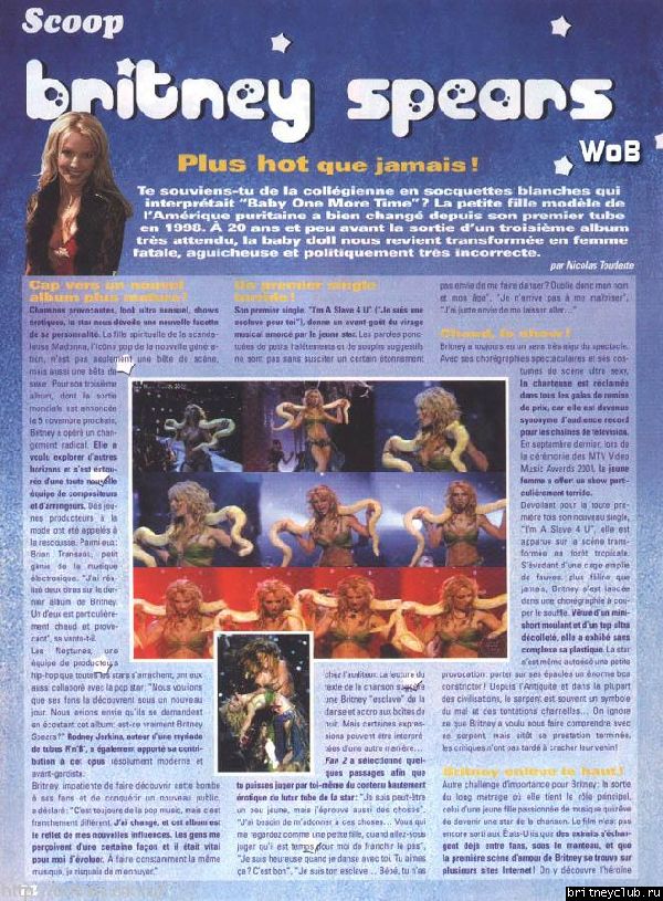 Fan 2 Magazine November 2001 (France)02.jpg(Бритни Спирс, Britney Spears)