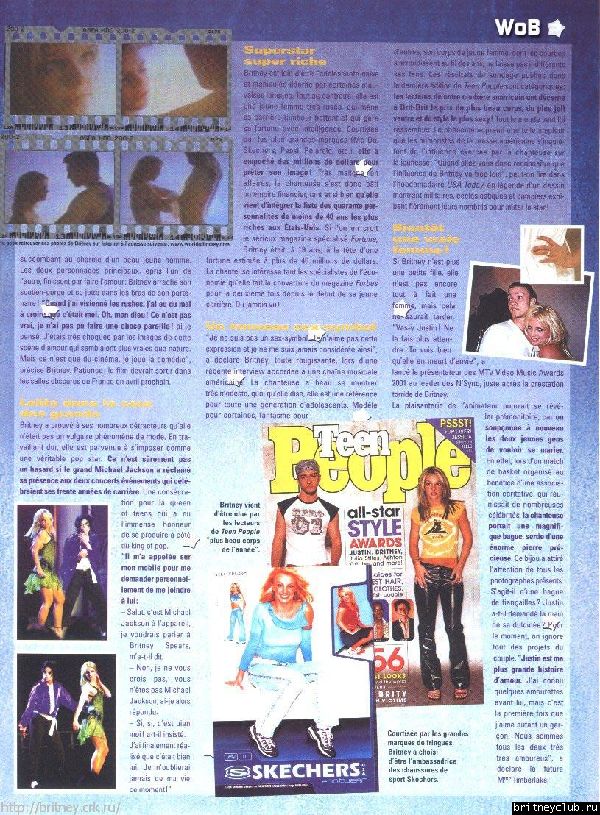 Fan 2 Magazine November 2001 (France)03.jpg(Бритни Спирс, Britney Spears)