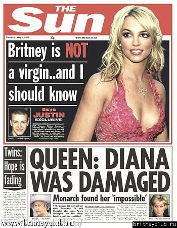 Журнал Sun (май 2002)1.jpg(Бритни Спирс, Britney Spears)