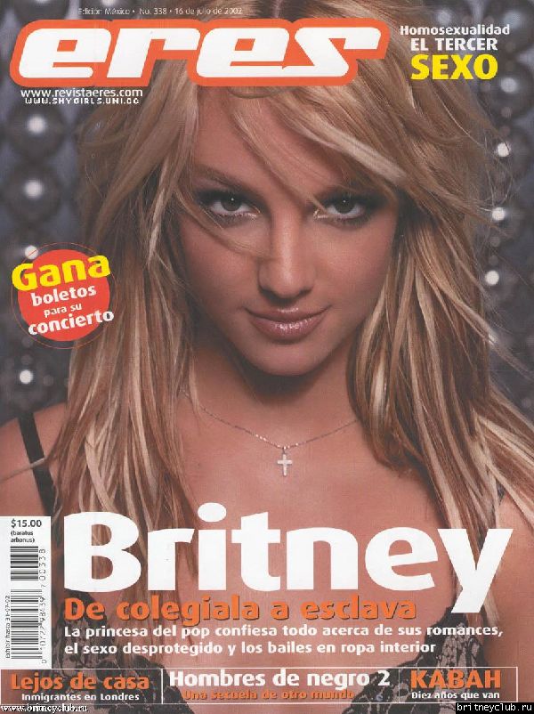 Журнал Eres (июль 2002 года, Мексика)1.jpg(Бритни Спирс, Britney Spears)