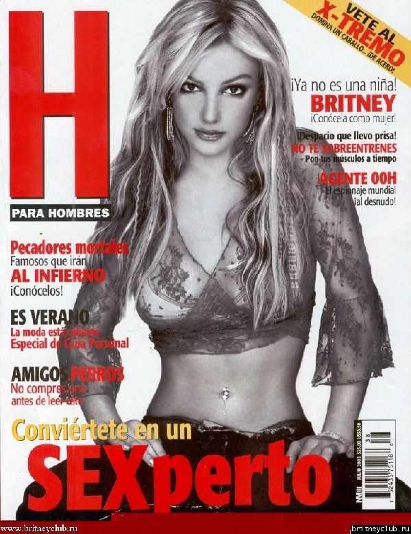 Журнал "H Para Hombres" (июль 2002 года, Мексика)01.jpg(Бритни Спирс, Britney Spears)