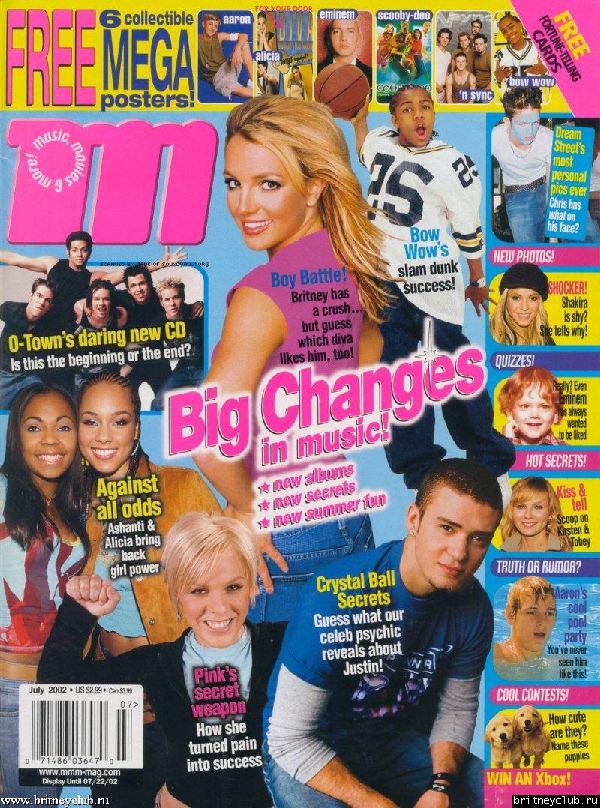 Журнал "M Magazine" (Июль 2002 года)1.jpg(Бритни Спирс, Britney Spears)