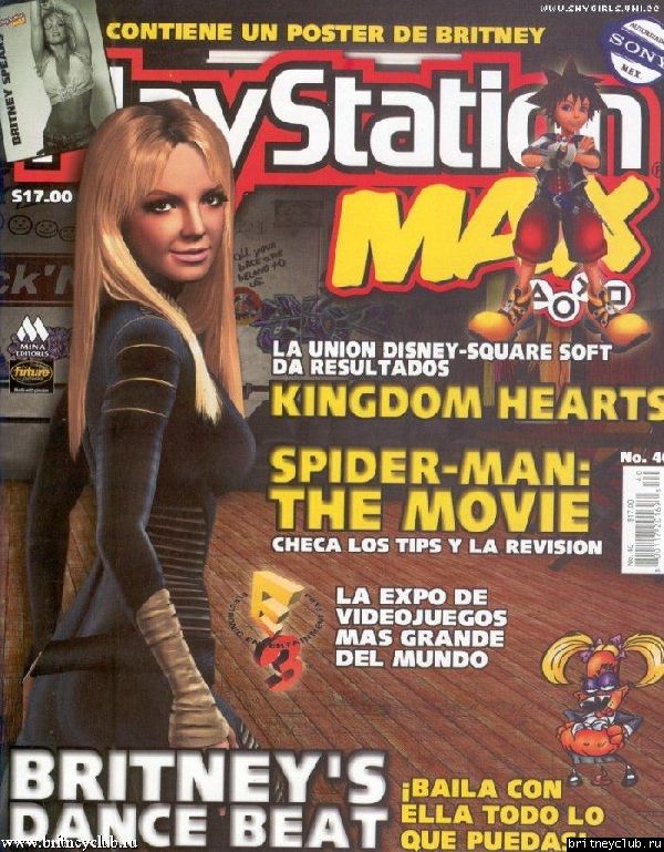 Playstation Max (июль 2002 года, Мексика)01.jpg(Бритни Спирс, Britney Spears)