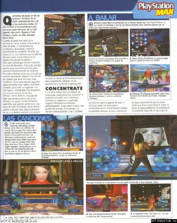 Playstation Max (июль 2002 года, Мексика)03.jpg(Бритни Спирс, Britney Spears)