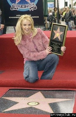 Бритни на Аллее Славы в Голливуде044.jpg(Бритни Спирс, Britney Spears)