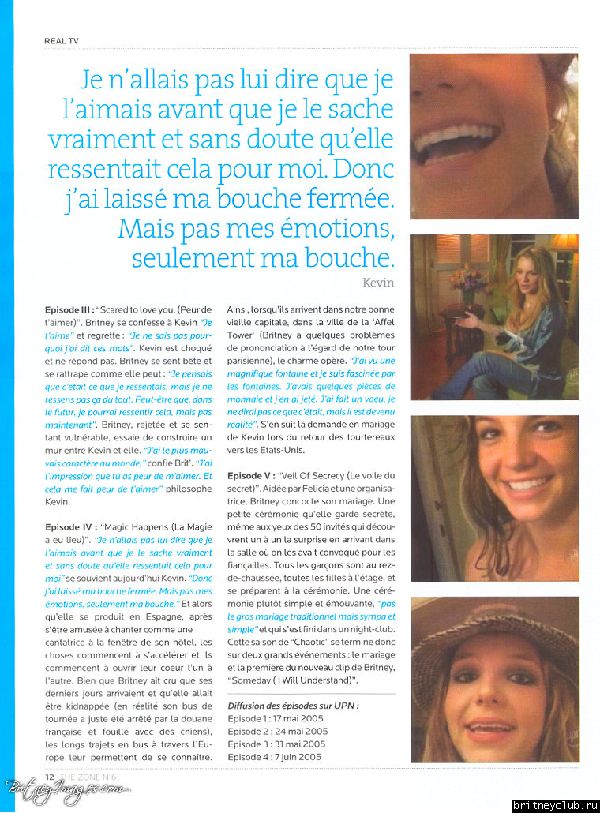 Французский журнал "the Zone "08.jpg(Бритни Спирс, Britney Spears)