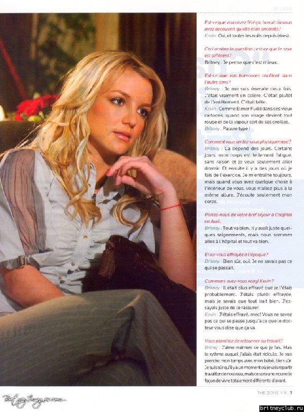Французский журнал "the Zone "13.jpg(Бритни Спирс, Britney Spears)