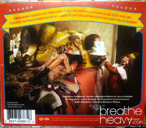 Circus CD 02.jpg(Бритни Спирс, Britney Spears)
