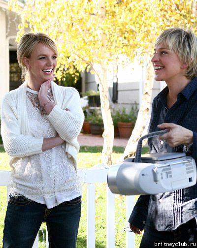 Съемки шоу Ellen DeGeneres6383.jpg(Бритни Спирс, Britney Spears)