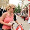 Бритни на шоппинге в районе Soho Лондона