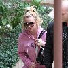 Бритни посещает студию танца в Голливуде
