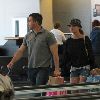Бритни и Дэвид в аэропорту в Лас-Вегасе