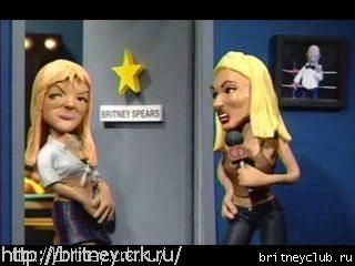 Бритни на MTV в celebrity deatmatch2.jpg(Бритни Спирс, Britney Spears)