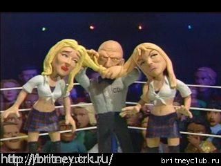 Бритни на MTV в celebrity deatmatch3.jpg(Бритни Спирс, Britney Spears)
