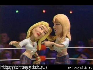 Бритни на MTV в celebrity deatmatch5.jpg(Бритни Спирс, Britney Spears)