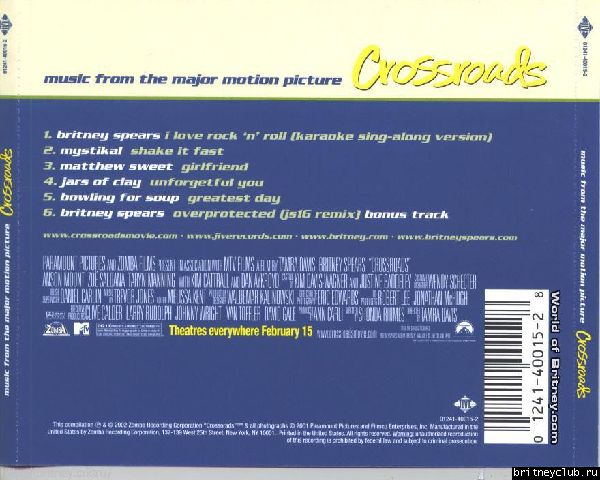 саундтрек к "Crossroads"4.jpg(Бритни Спирс, Britney Spears)