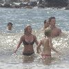 Бритни и Джастин на пляже в Майами