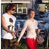 Бритни уезжает из отеля в Нью-Йорке