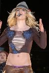 Бритни выступает на MTV TRL Spankin