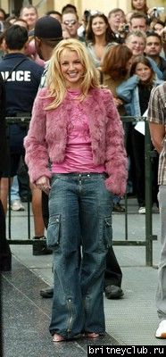 Бритни на Аллее Славы в Голливуде087.jpg(Бритни Спирс, Britney Spears)