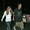 Бритни и Кевин покидают ресторан Houston