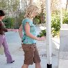 На съемочной площадке сериала  Will&Grace