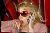Бритни ест гамбургер в кафе "Marys" в Голливуде