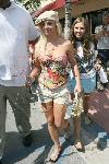 Бритни с Элли на шоппинге в South Beach Miami 