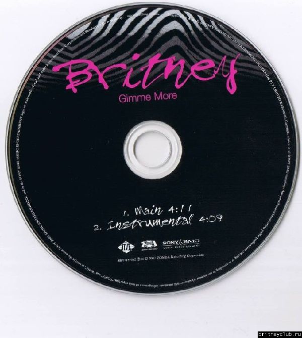 Cингл Gimmi mores3m2kx2fb4.jpg(Бритни Спирс, Britney Spears)