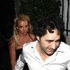 Бритни с Джорджем Малуфом в ресторане Sole