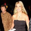 Бритни уезжает с вечеринки Christian Audigier 23 мая 2008 года