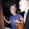 Бритни обедает с Мелом Гибсоном в ресторане Grand Havana Room 10 июня 2008 года