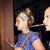 Бритни обедает с Мелом Гибсоном в ресторане Grand Havana Room 10 июня 2008 года