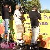 Бритни с детьми на тыквенной ярмарке