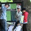 Бритни с детьми в Лондонском парке