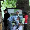 Бритни с детьми в Лондонском парке