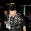 Бритни возвращается в отель после концерта