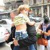 Бритни с детьми в зоопарке