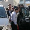 Бритни в аэропорту Bourget в Париже