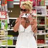 Бритни на шоппинге Target