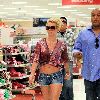 Бритни на шоппинге в Target