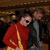 Бритни и Джейсон в аэропорту Майями
