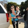 Бритни с детьми посещает медицинский центр