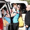 Бритни с детьми посещает медицинский центр