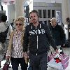 Бритни и Джейсон в аэропорту LAX