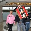 Бритни в аэропорту JFK в Нью-Йорке