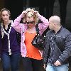 Бритни посещает студию танца в Голливуде