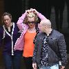Бритни посещает студию танца в Голливуде