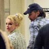 Бритни и Джейсон в аэропорту LAX